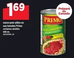 Maxi Primo sauce pour pâtes ou aux tomates offer