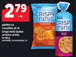 Maxi Quaker crispy mins offer