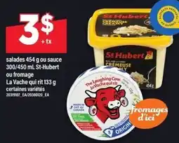 Maxi St Hubert salad or sauce or cheese offer