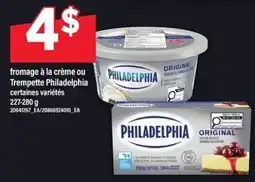 Maxi philadelphia fromage à la crème ou trempette offer