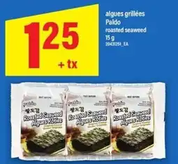 Maxi Paldo roasted seaweed offer