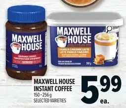 Metro maxwell house instant coffee offer