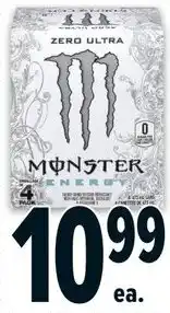 Metro Monster energy zero ultra offer