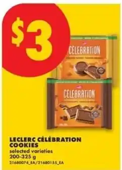 No Frills leclerc celebration cookies offer