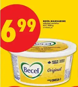 No Frills Becel margarine offer