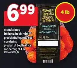 Maxi Farmer's Market Delices du Marche mandarines offer