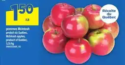 Maxi pommes mcintosh offer