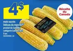 Maxi Delices du marche mc mais sucre offer