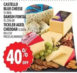 Metro Castello blue cheese offer