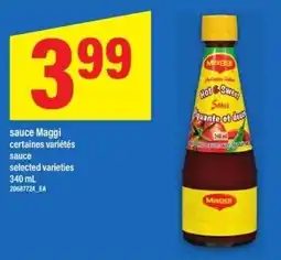 Maxi sauce maggi selected varieties offer