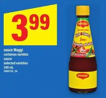 Maxi sauce maggi selected varieties offer