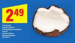 Maxi coconut offer