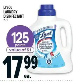 Metro Lysol laundry disinfectant offer