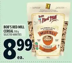 Metro Bob's red mill cereal offer