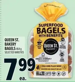 Metro Queen St. Bakery bagels offer