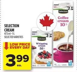 Metro Selection cream offer