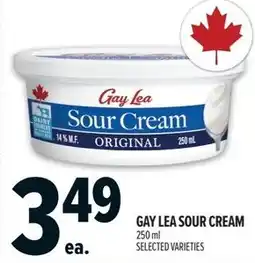 Metro Gay Lea sour cream offer