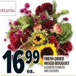 Metro Fresh dried mixed bouquet offer
