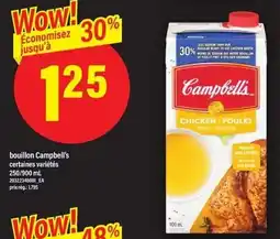 Maxi Campbell's chicken broth offer