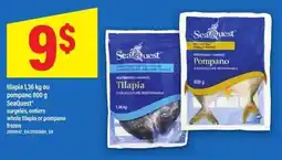 Maxi SeaQuest whole tilapia or pompano offer