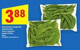 Maxi snow or snap peas offer