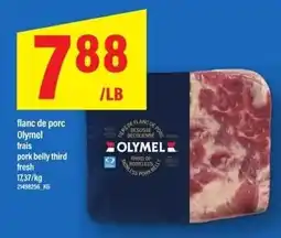 Maxi Olymel pork belly third offer