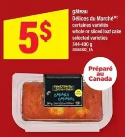 Maxi Délices du Marché banana loaf cake offer