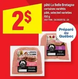 Maxi pâté La Belle Bretagne certaines variétés offer