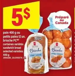 Maxi Brioche sandwich bread offer