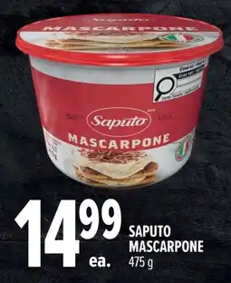Metro Saputo mascarpone offer