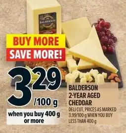Metro Balderson 2-year aged cheddar offer