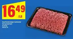Maxi Continental lean ground beef offer