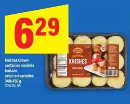 Maxi Crown knishes offer