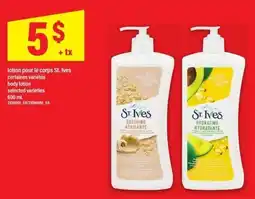 Maxi St. Ives body lotion offer
