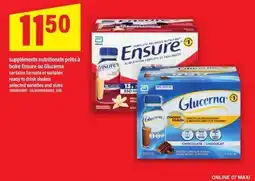 Maxi Ensure Glucerna offer