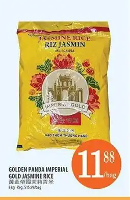 Al Premium Food Mart GOLDEN PANDA IMPERIAL GOLD JASMINE RICE offer