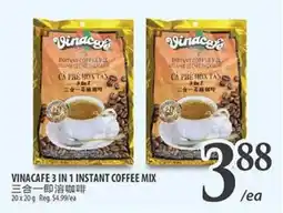 Al Premium Food Mart VINACAFE 3 IN 1 INSTANT COFFEE MIX offer
