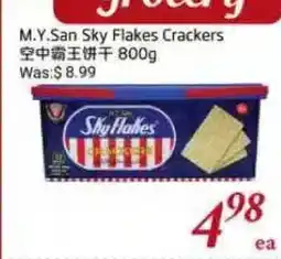 Tone Tai Supermarket M.Y.San Sky Flakes Crackers offer