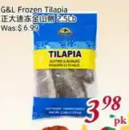Tone Tai Supermarket G&L Frozen Tilapia offer