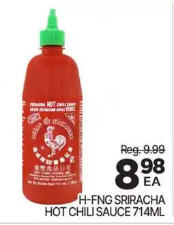 H-Mart H-FNG SRIRACHA HOT CHILI SAUCE offer