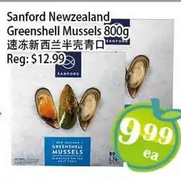 Food Depot Supermarket Sanford New Zealand Greenshell Mussels offer