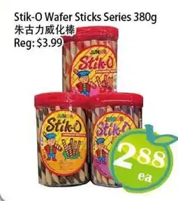 Food Depot Supermarket Stik-O Wafer Sticks Series offer