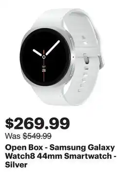 Best Buy Open Box - Samsung Galaxy Watch8 44mm Smartwatch - Silver offer