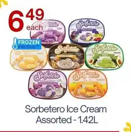 Lucky Supermarket Sorbetero Ice Cream Assorted offer