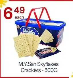 Lucky Supermarket M.Y.San Skyflakes Crackers offer