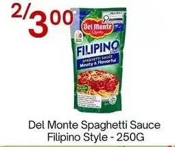 Lucky Supermarket Del Monte Spaghetti Sauce Filipino Style offer