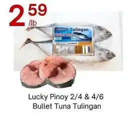 Lucky Supermarket Lucky Pinoy Bullet Tuna Tulingan offer