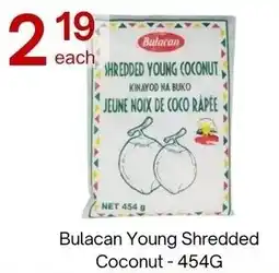 Lucky Supermarket Balacan Young Shredded Coconut offer