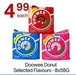 Lucky Supermarket Doowee Donut Selected Flavours offer