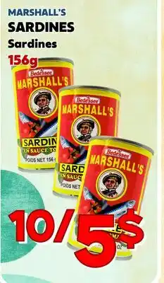 Marche Salaberry MARSHALL'S SARDINES offer